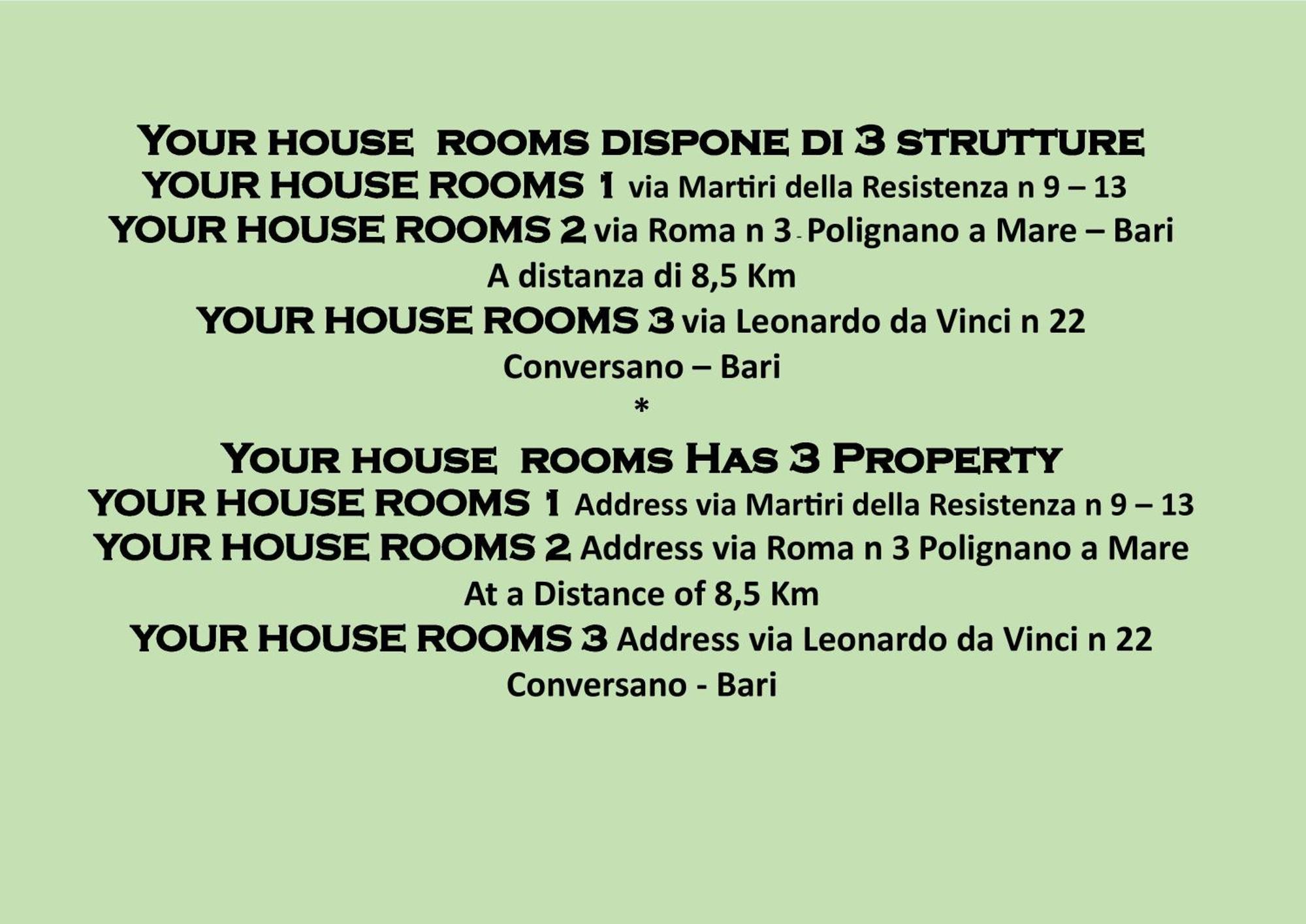 Your House Rooms 3 Конверсано Номер фото